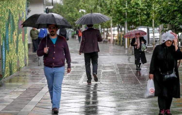 بارش شدید باران در گیلان و مازندران