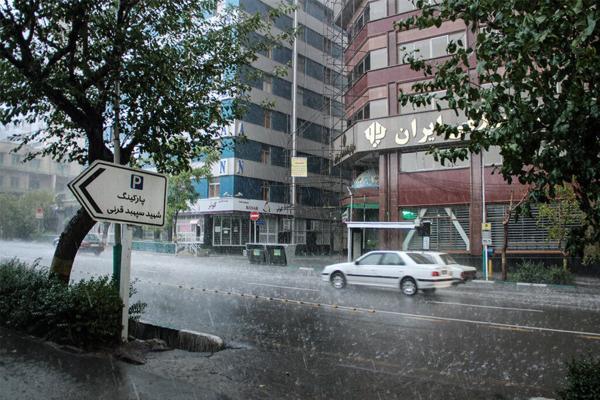 هشدار هواشناسی: بارش های رگباری در تهران از فردا