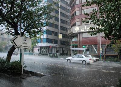 هشدار هواشناسی: بارش های رگباری در تهران از فردا