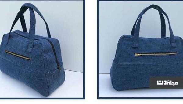 با شلوار کهنه خود، کیف نو بسازید